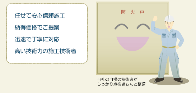 任せて安心信頼施工、納得価格でご提案、迅速で丁寧に対応、高い技術力の施工技術者